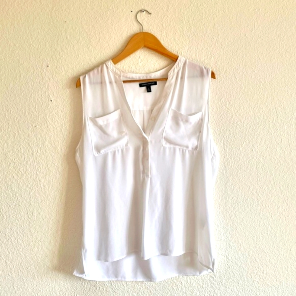 BANANA REPUBLIC white blouse